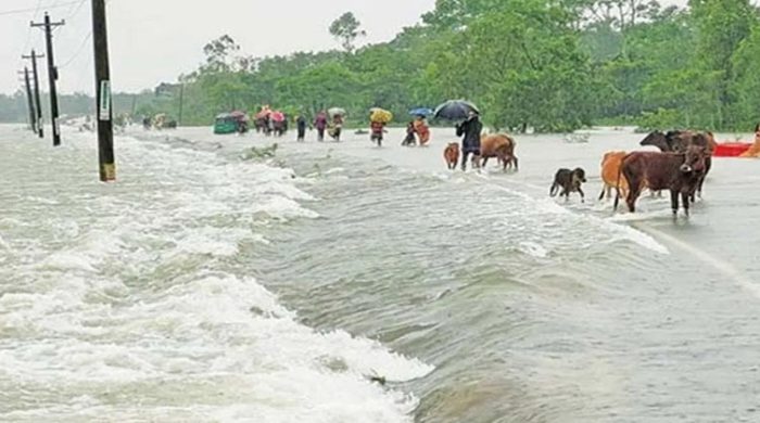 আগামী ৩ দিনে দেশের ৬ জেলায় বন্যার আশঙ্কা