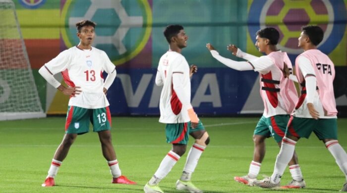 ইন্দোনেশিয়ার সঙ্গে পয়েন্ট ভাগাভাগি বাংলাদেশের