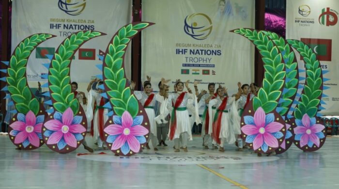 পর্দা উঠল বেগম খালেদা জিয়া আইএইচএফ নেশনস ট্রফির