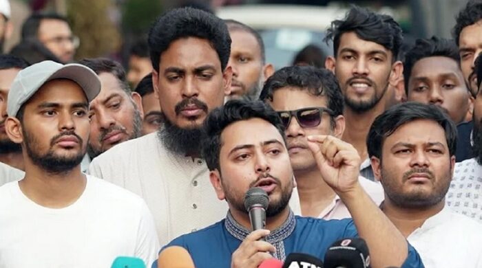 কথিত ‘বন্ধু রাষ্ট্র’ পাহাড়ে অশান্তি তৈরি করছে: নাহিদ ইসলাম
