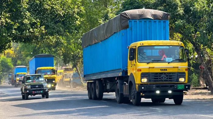 কড়া নিরাপত্তায় রূপপুরে পৌঁছাল ইউরেনিয়ামের আরেকটি চালান