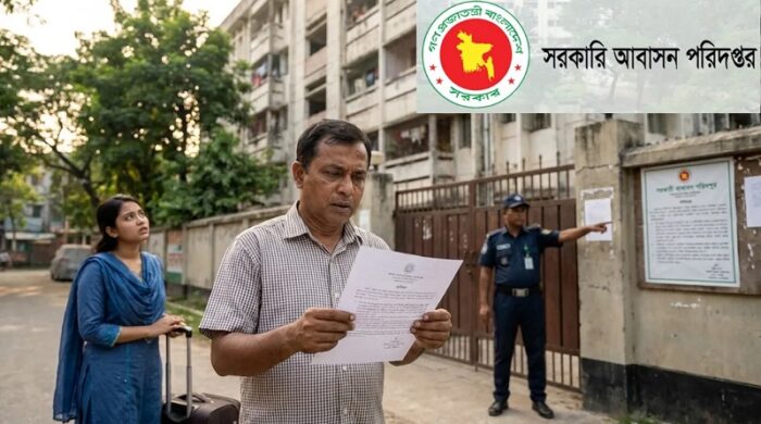 সরকারি বাসার ভাড়াটে-সাবলেটগ্রহীদের সরানোর নির্দেশ
